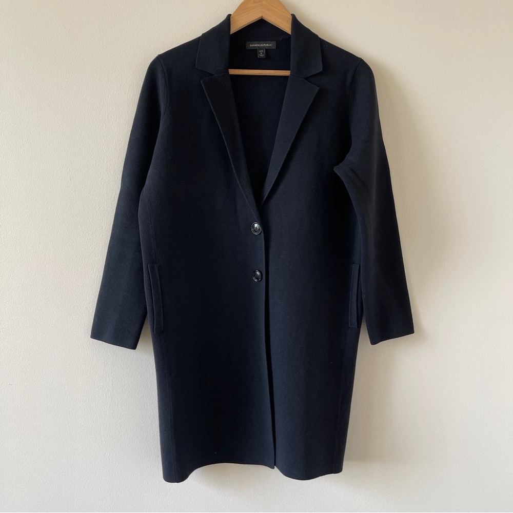 BANANA REPUBLIC Petite Cocoon Coatigan Sweater